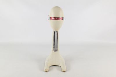 Vintage Hamilton Beach Model 30 Drink Mixer/Milkshake Maker. Painted white metal. Chrome trim 