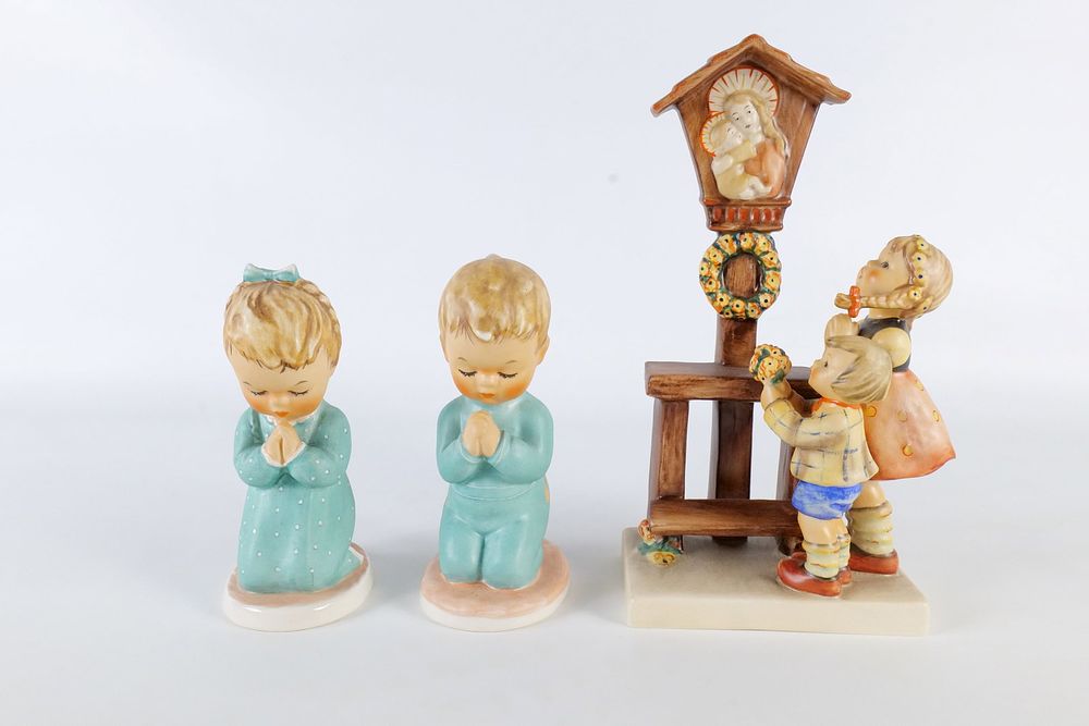 Lot 226: Three Goebel and Hummel Figurines