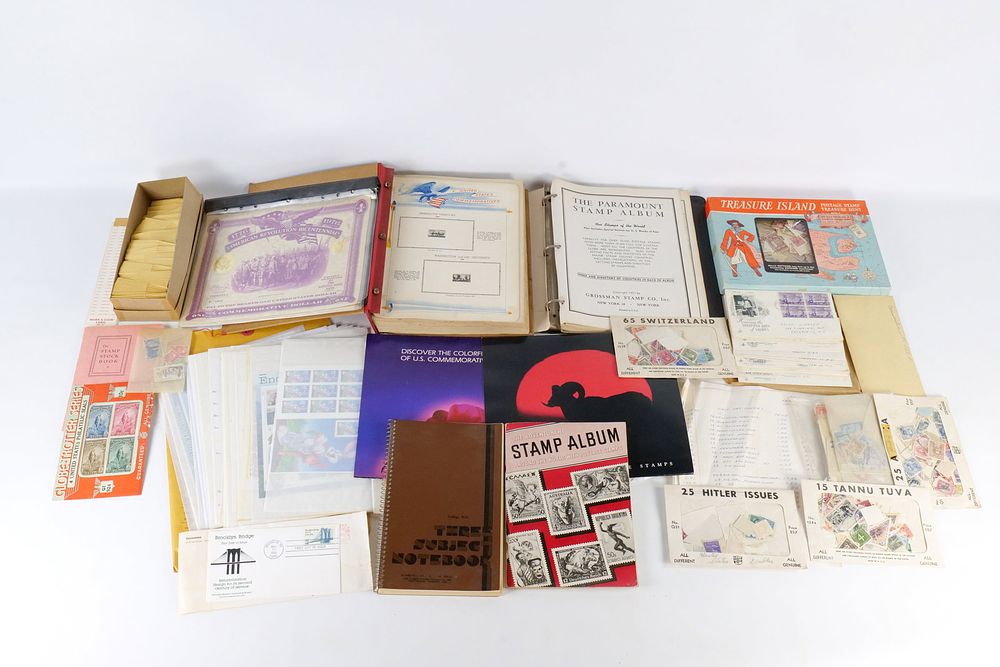 Lot 236: A Collection of Paper Stamp Items
