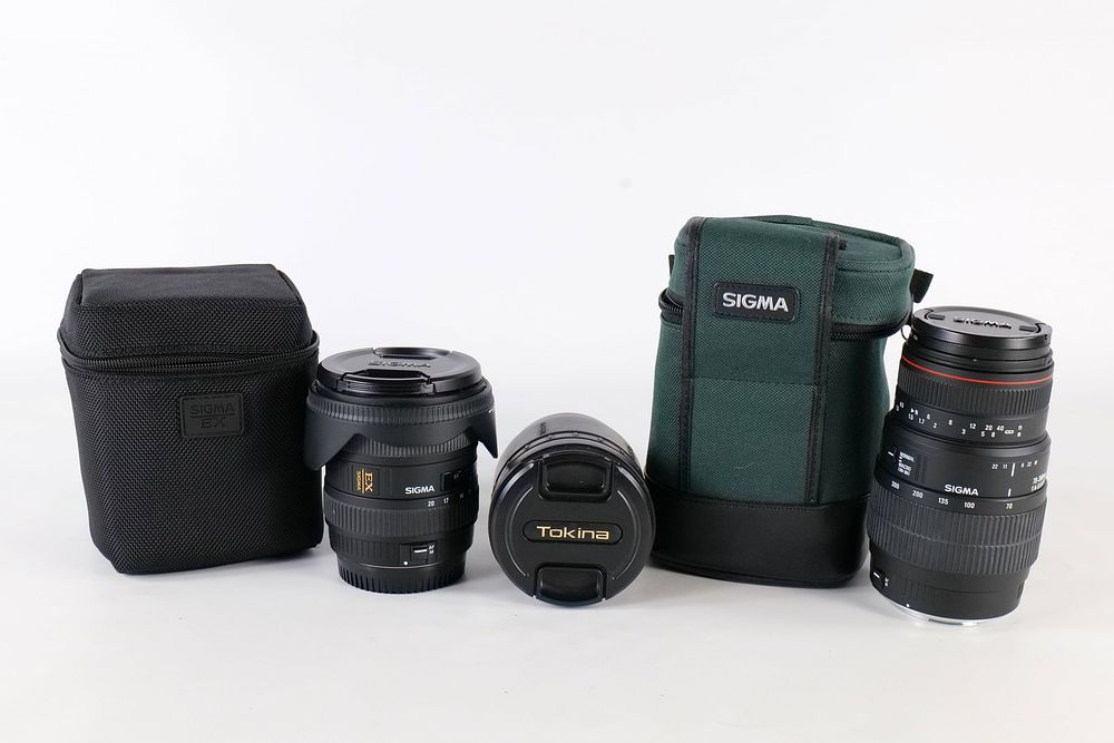 Lot 244: Lot of Three Camera Zoom Lenses
