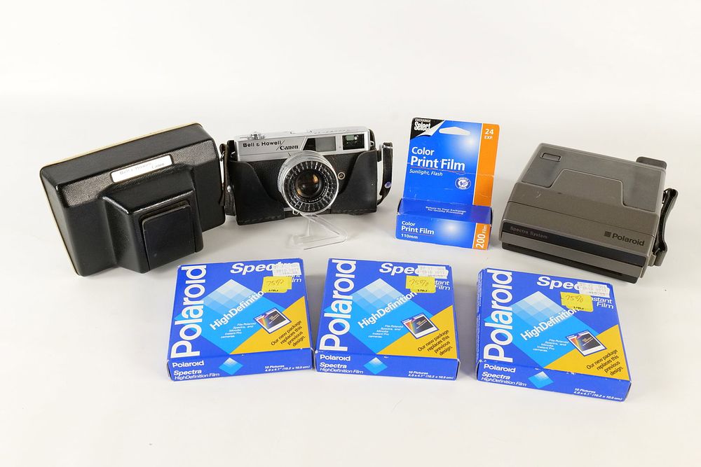 Lot 248: Group lot of Cameras and Film