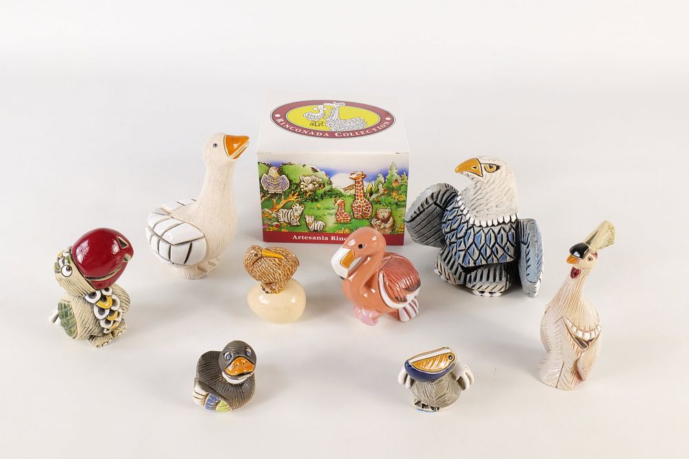Lot 343: A Collection of Artesania Rinconada Figurines