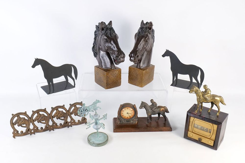 Lot 349: Collection of Equestrian Items