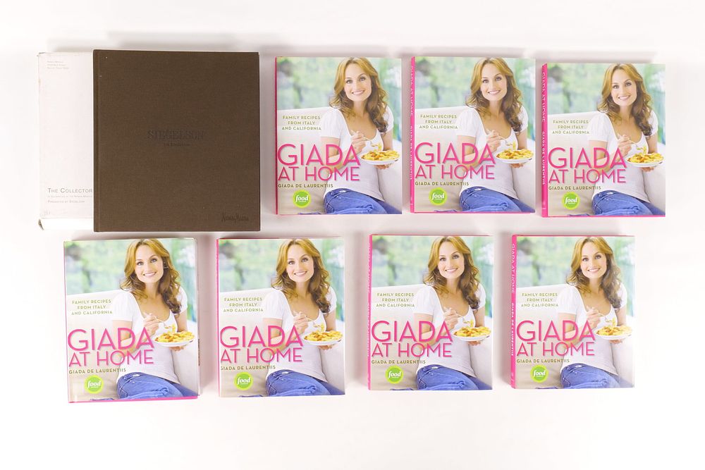 Lot 369: collection of Giada De Laurentiis Autographed Cookbooks