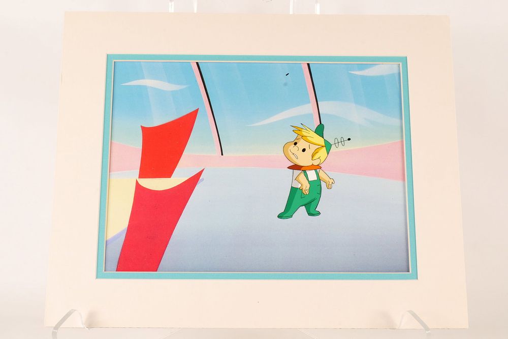 Lot 406: Hanna-Barbera The Jetsons Production Animation Cell - Elroy Jetson