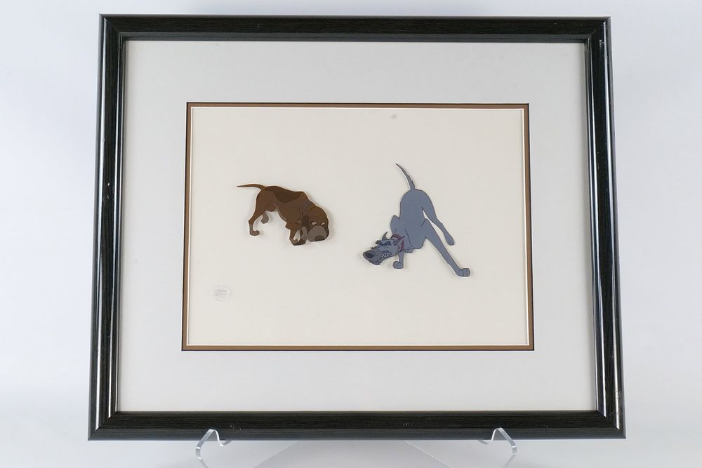 Lot 421: Walt Disney The Fox and the Hound Original Hand Painted Cel