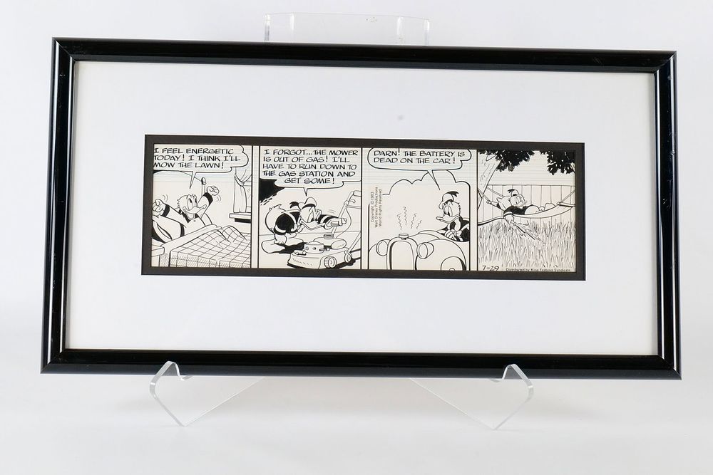 Lot 425: Walt Disney Newspaper Comic Art