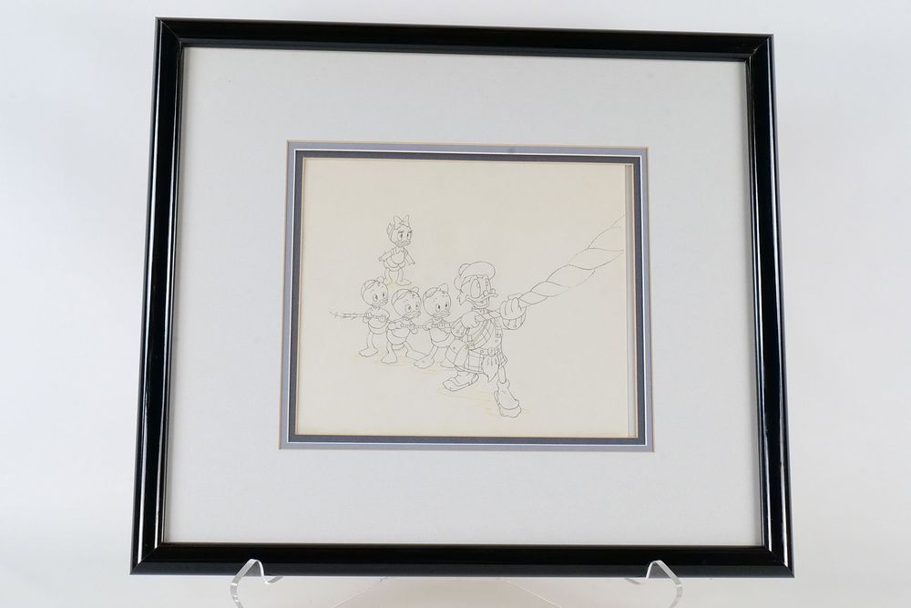 Lot 429: Walt Disney Duck Tales Original Production Drawing