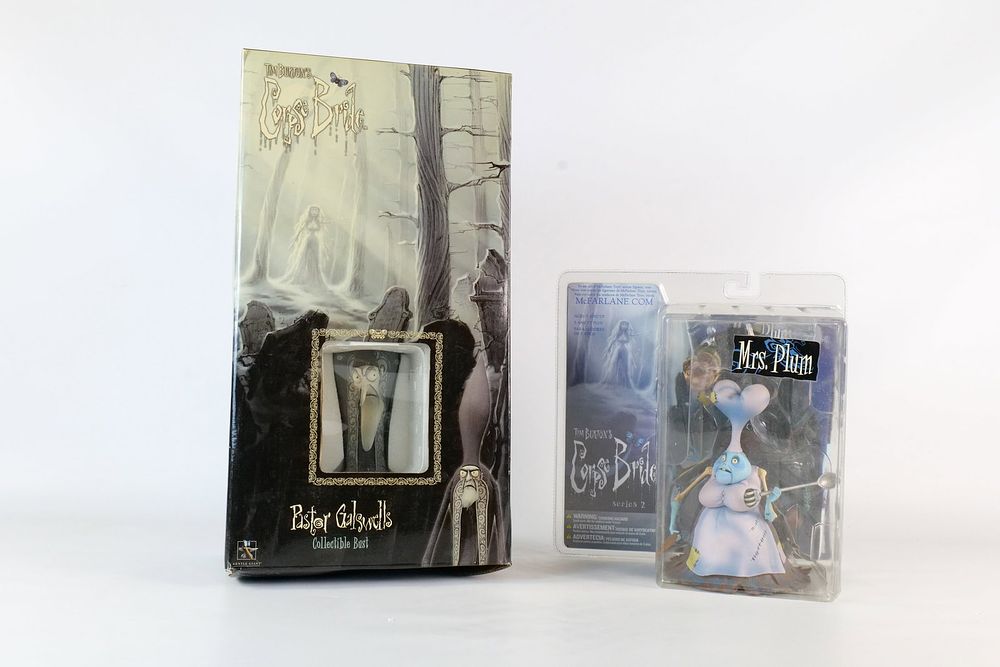 Lot 193: Lot of 2 Tim Burton's The Corpse Bride Toys