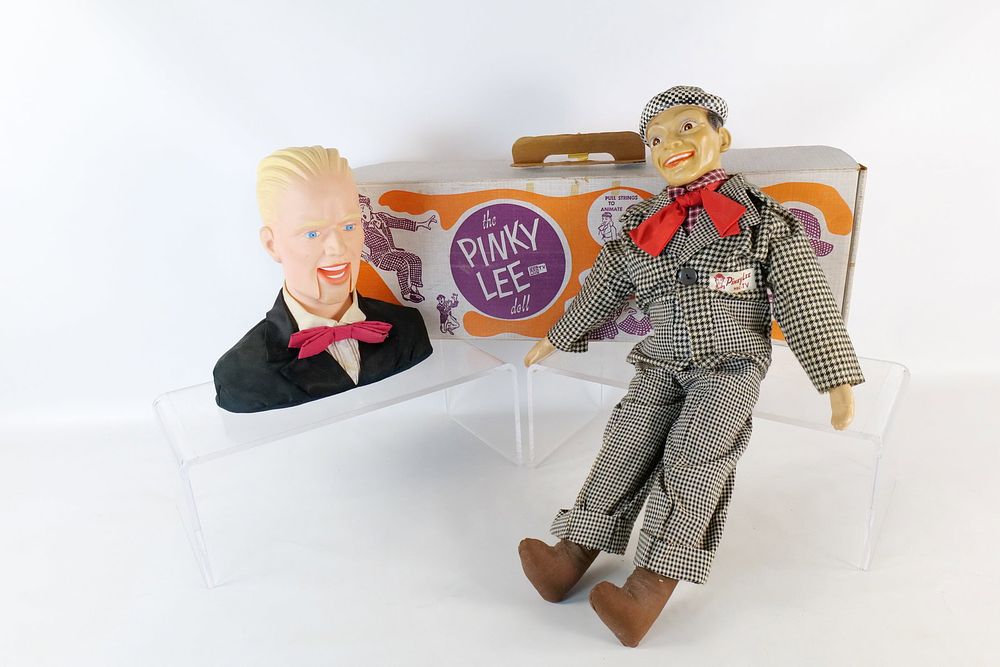 Lot 226: Lot of 2 Vintage Ventriloquist Collectibles