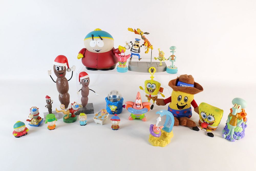 Lot 271: Group Lot of Mostly Cartoon Toys and Collectibles
