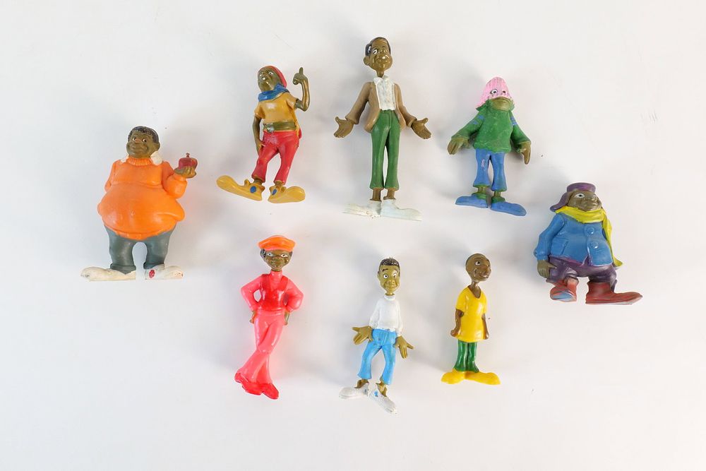 Lot 275: Lot of Vintage Fat Albert PVC Figures