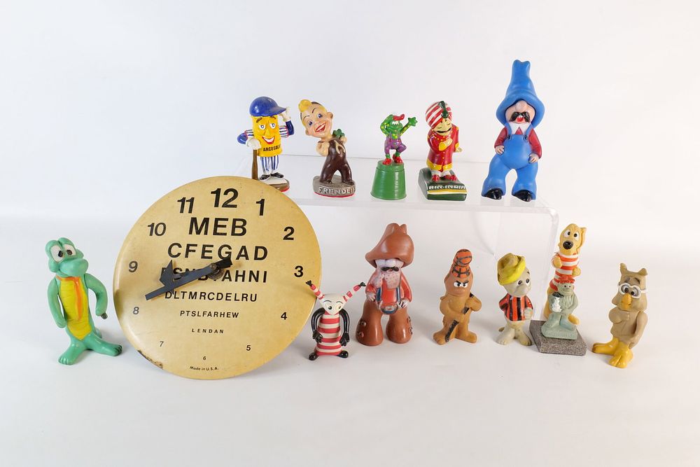 Lot 277: Group Lot of Advertising and Pop Culture Collectibles