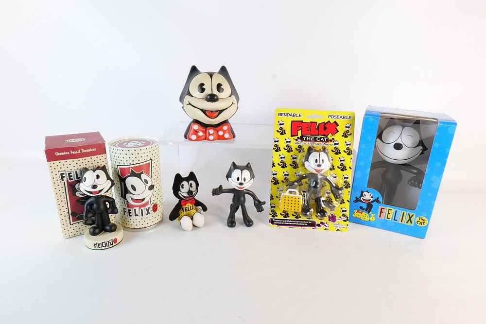 Lot 278: Group Lot of Felix the Cat Collectibles