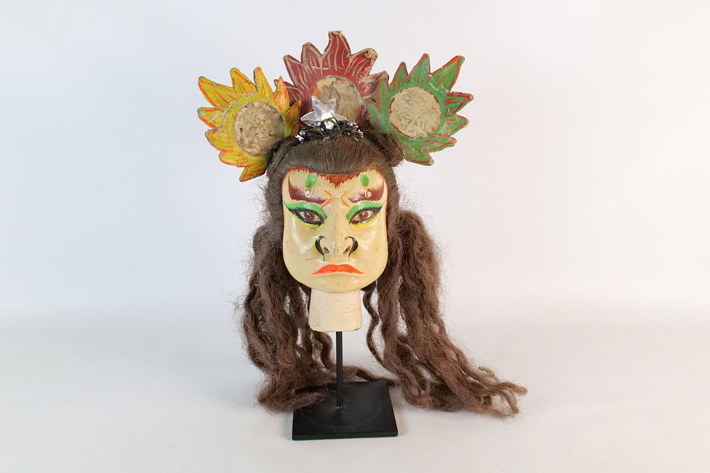 Lot 310: Vintage Chinese / Taiwanese Opera Puppet Head