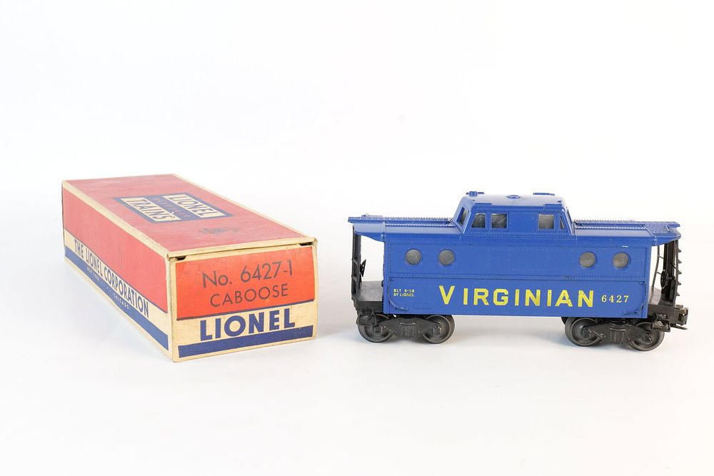 Lot 186: Vintage Lionel 0/27 Virginian Caboose #6427-1