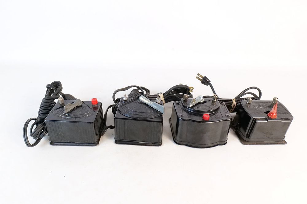 Lot 376: Lot of (4) Vintage Lionel 0/27 Postwar Transformers