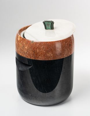 Hielera de m&aacute;rmol. George Briard. Hielera de m&aacute;rmol George Briard EE.UU., d&eacute;cada de 1970 M&aacute;rmol 