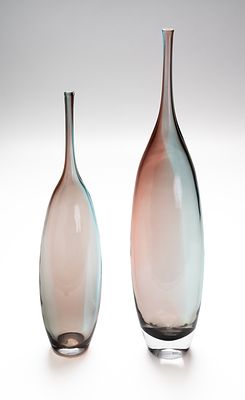 Jarrones Tobago. De Kjell Engman para Kosta Boda. Jarrones Tobago De Kjell Engman para Kosta 