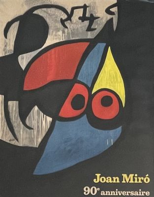 Joan miro - פוסטר ליטוגרפי 45x55