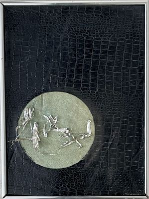Norit Bat Yaer - Untitled. Mixed media 30X40 signed and framed 
Norit Bat Yaer, Israel's fashion 