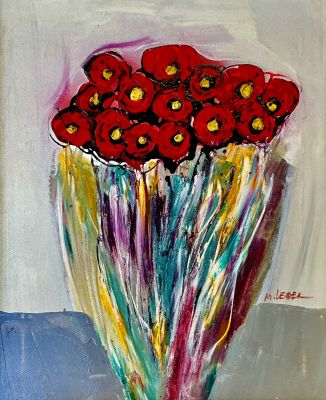 Moshe Leider - Oil on canvas 40x50 signed and framed