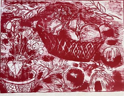 DAVID REEB - Lithograph 65X55 signed and numbered