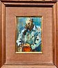 Haim Sitton 1926 - 1998 - Oil on plywood 20X14 signed and framedImage - 1