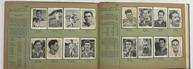 Israeli sports album from 1953. Published by the Ice Cream Manufacturers Association. The album Image - 1