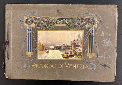 Ricordo di Venezia – Vintage Souvenir Album from Venice, Early 20th Century. A vintage souvenir 
