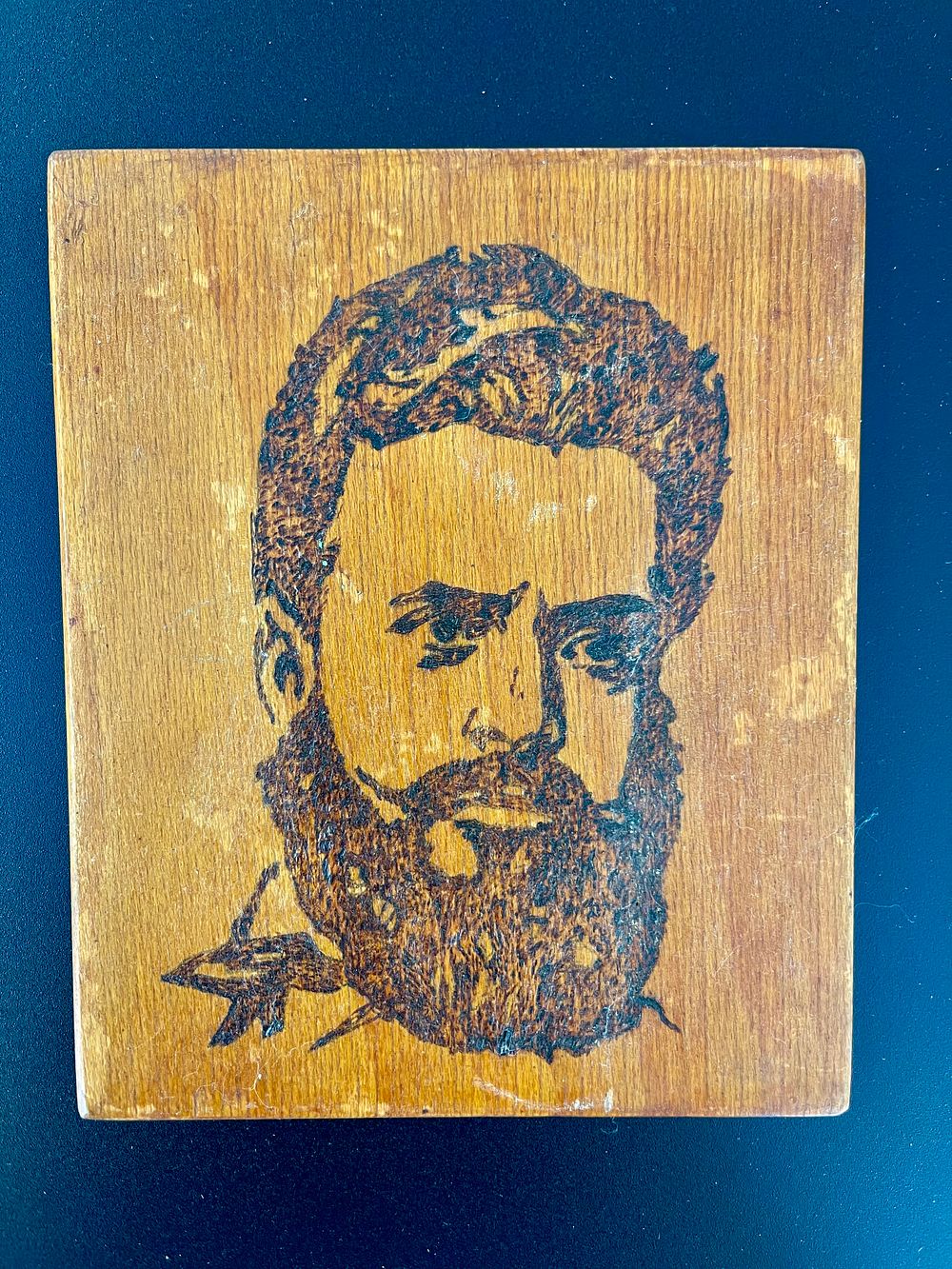 Unidentified artist - Herzl. Engraving on wood 18X15