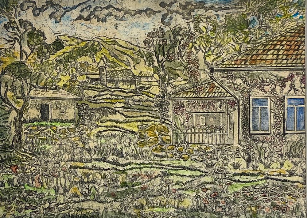 Unidentified artist - Watercolor 35X25 signed