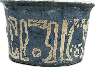 Israeli ceramics. Height 12 Diameter 20 Signed Shulamit