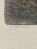 Unidentified artist - A signed and framed 17X13 etching came from the home of an art collector Image - 3