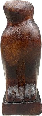 MOSHE GOTBIR - A wooden statue Height 18 cm