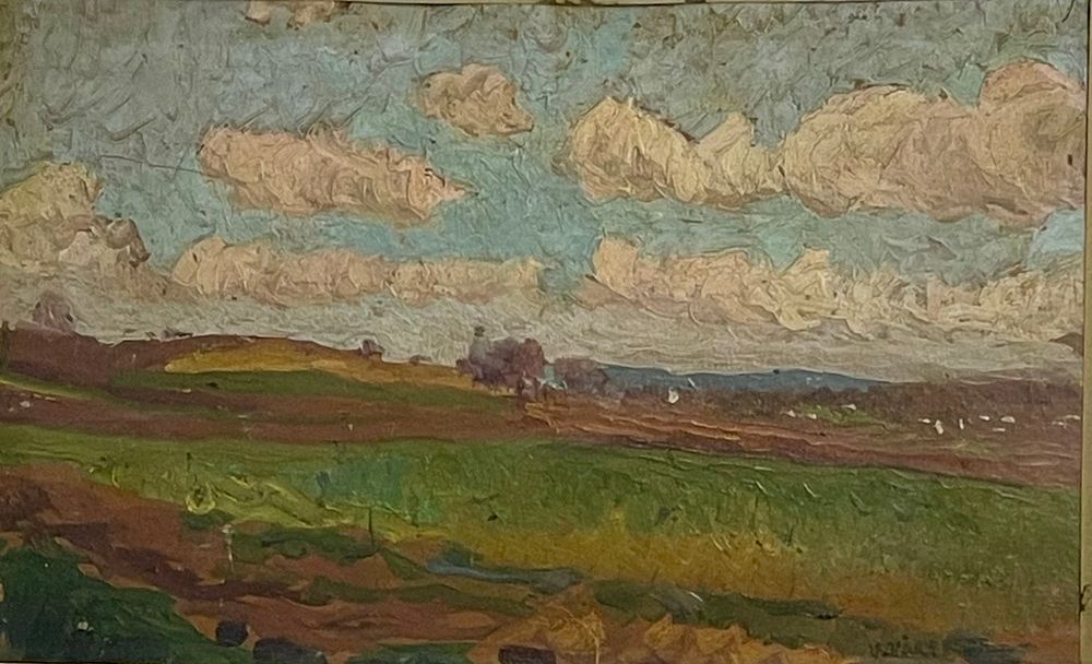 Ferenc Ujvary - Oil 30X19 signed and framed