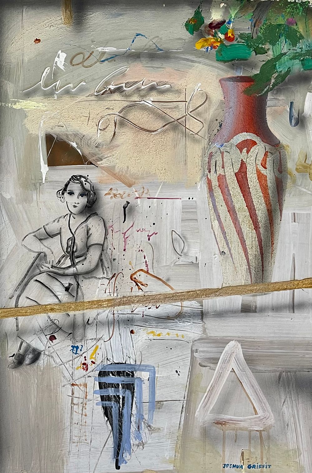 Joshua Griffit - Oil on canvas signed and framed