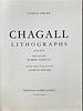 Marc Chagall - Book "Chagall Lithographs", HardcoverImage - 1