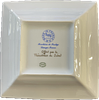 French Senate Gift Tray. Porcelain made in Limoges, France, 17X17, presented to an Israeli Image - 1