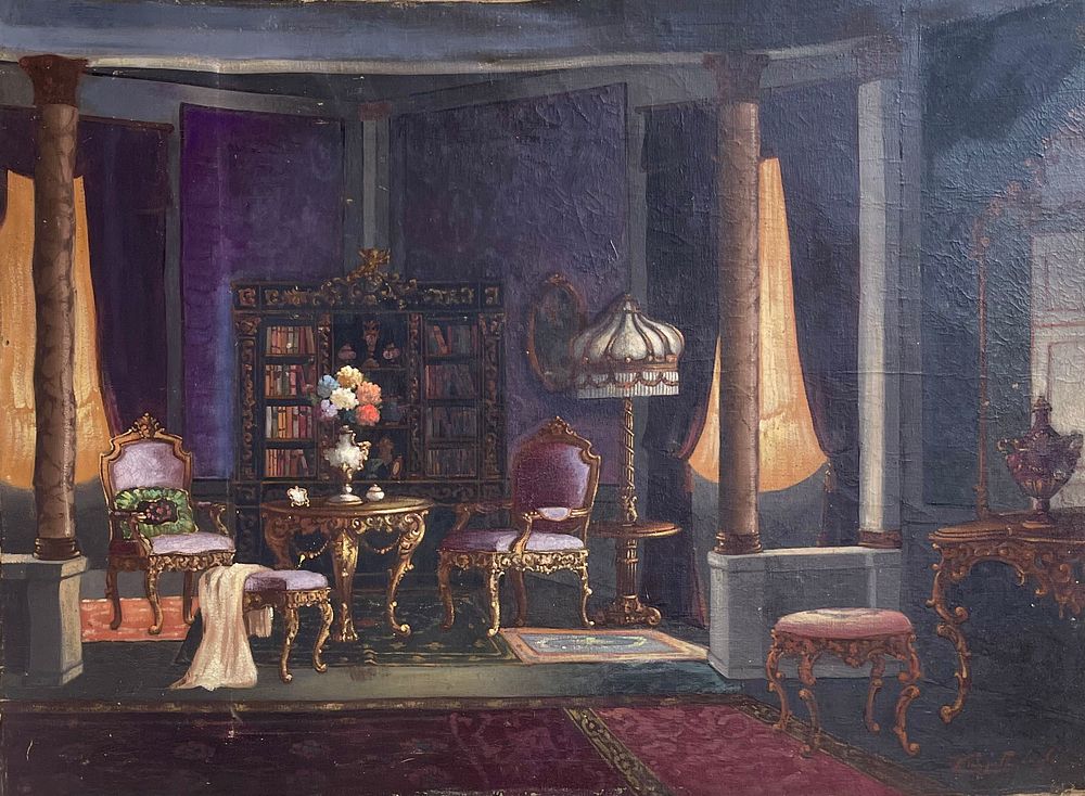 Laszlo KARPATHY (1900-1945) - Oil on canvas 80X60 signed and framed, wonderful Hungarian painter