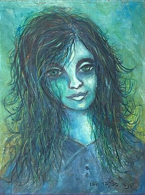 Rina Sutzkever - Oil on canvas 38X50 signed