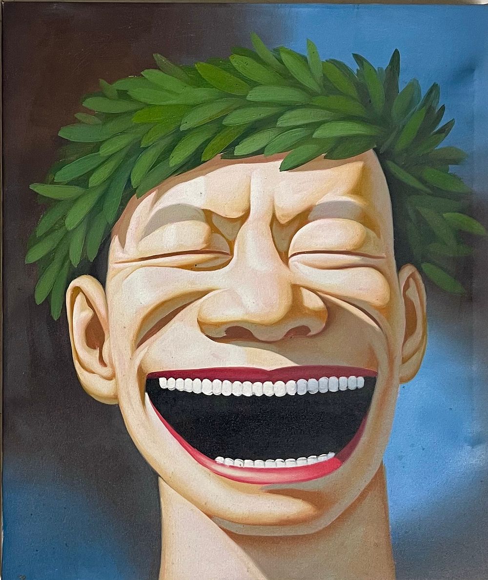 Unidentified artist - Oil on canvas 61X52
