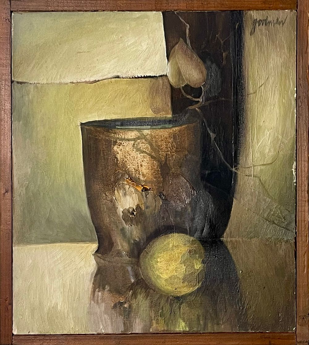 Unidentified artist - Oil on canvas 40X35 signed