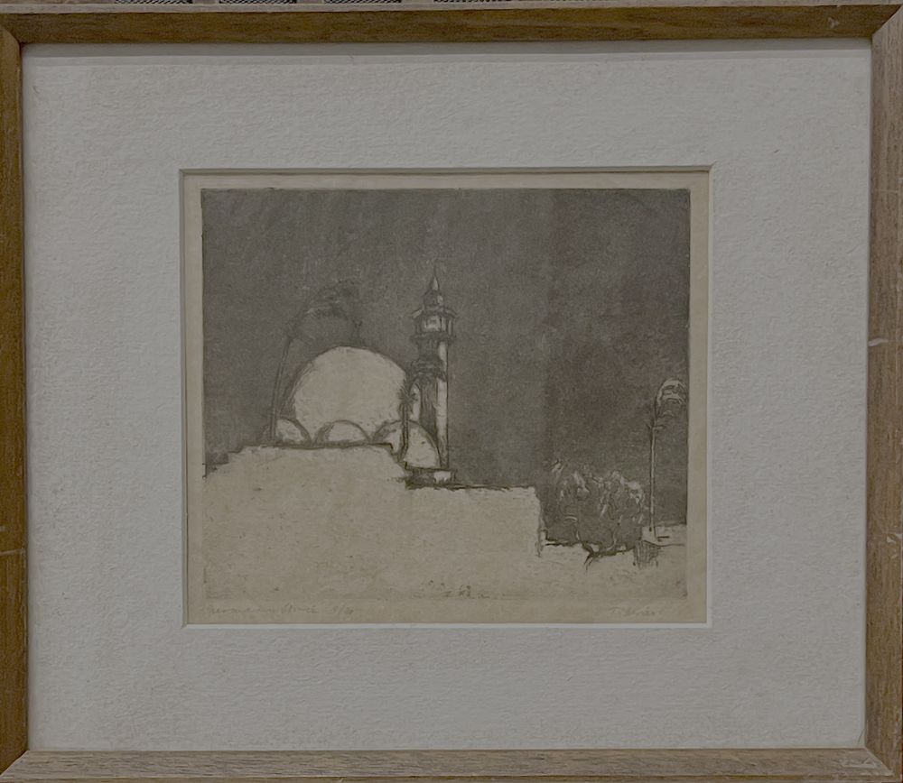 Hermann Struck - Hermann Struck - Rare engraving, signed in pencil, outlined and framed. 
Also 