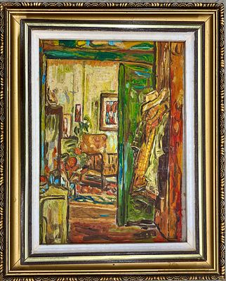 Unidentified artist - Oil on canvas 18X13 framed