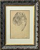 Osias Hofstatter - Signed and framed, dimensions 28X19Image - 1