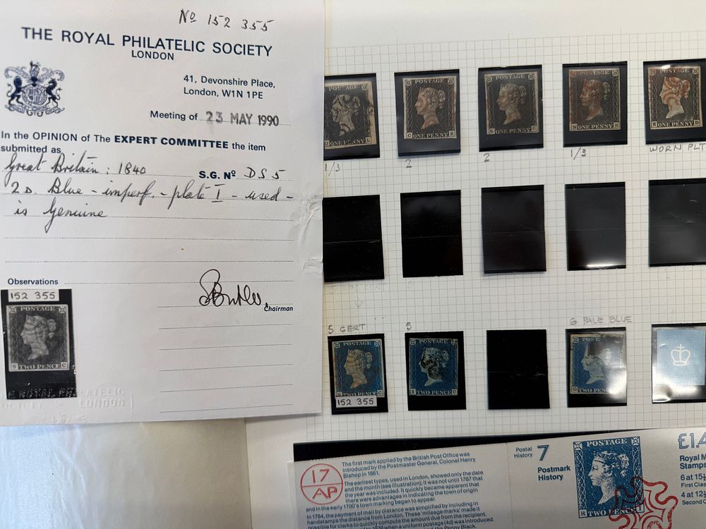 Bolton Auction Rooms | Аукцион 11060 | Private stamp collection - Mainly British & New Zealand stamps - Important collection