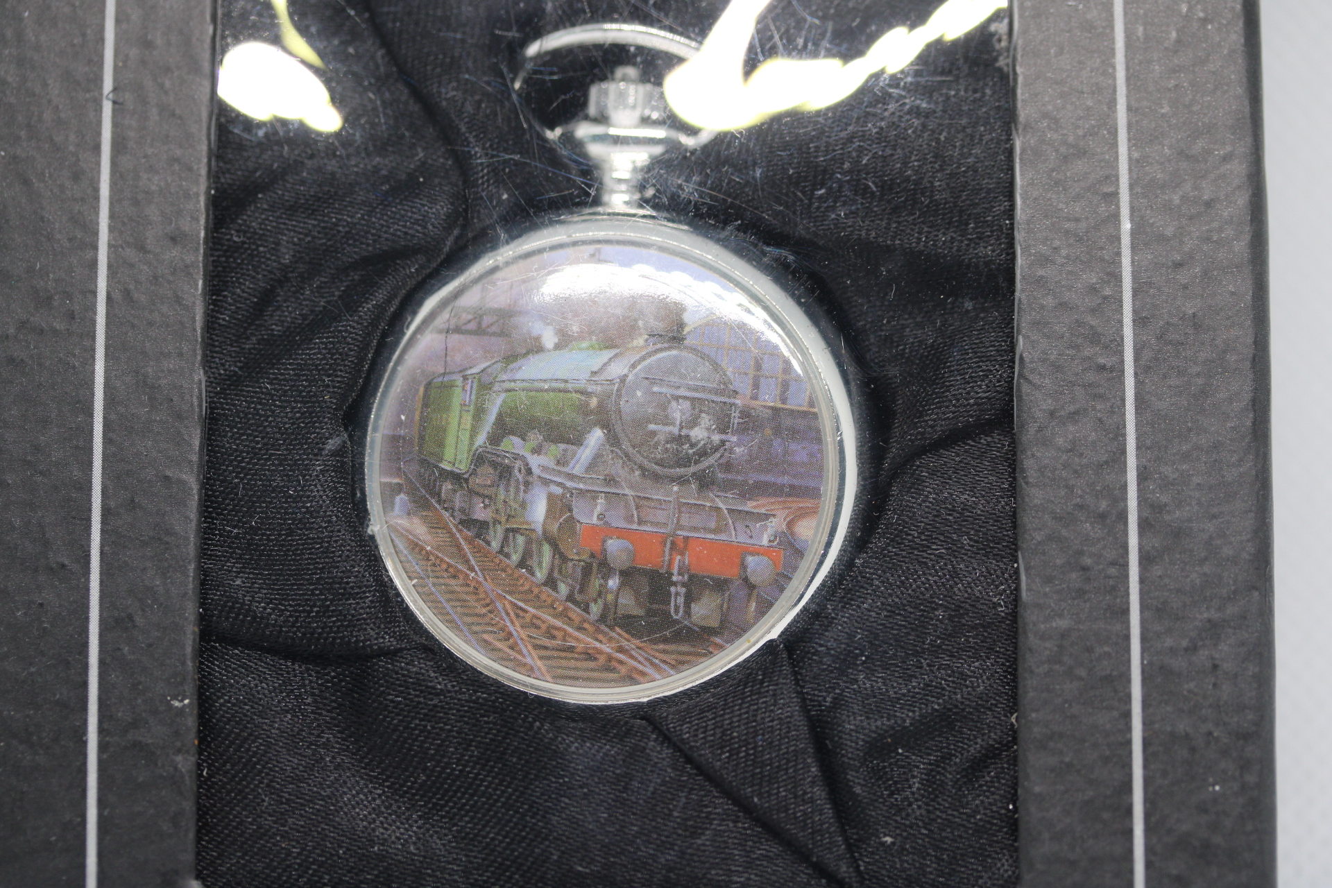 Glory Of Steam Collectable Hand Wind Pocket Watch