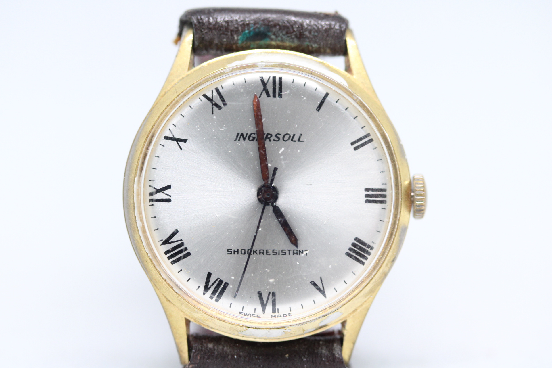 Vintage Gents Swiss Made Hand Winding Ingersoll Watch