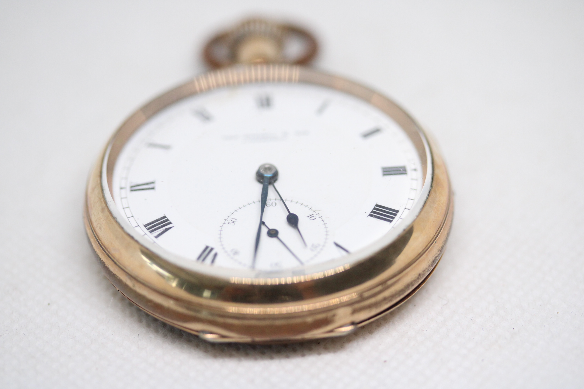 Thomas Russell & Son Liverpool gold plated pocket watch